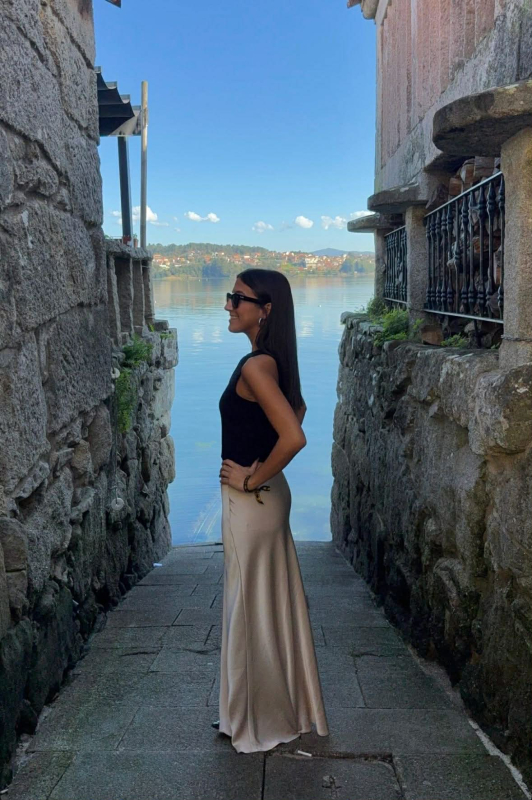 Φούστα Bitty Μπεζ