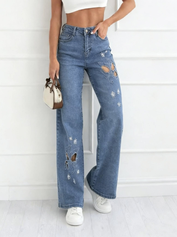 Jean Παντελόνι Butterfly