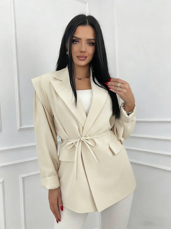 Σακάκι Perdo Μπεζ