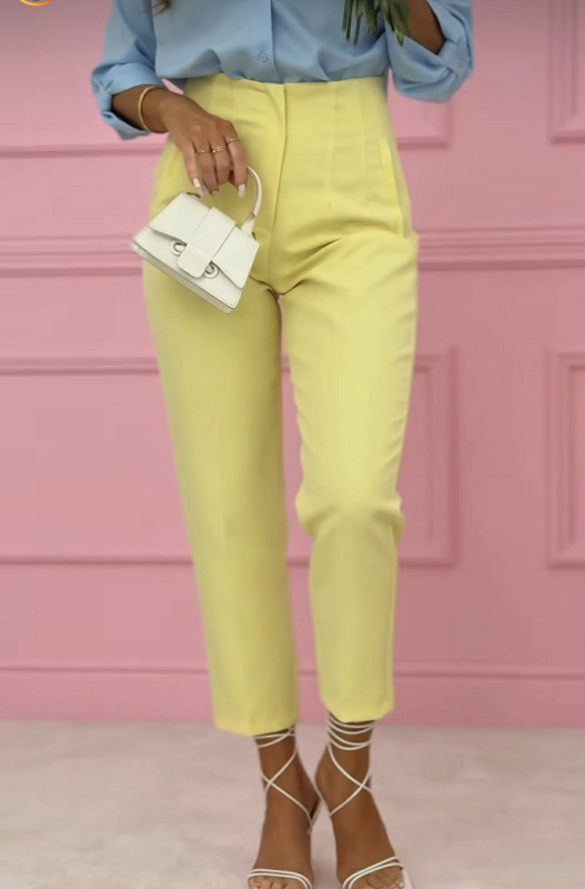 Παντελόνι Orel II Κίτρινο