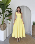 Φόρεμα Chicago Κίτρινο