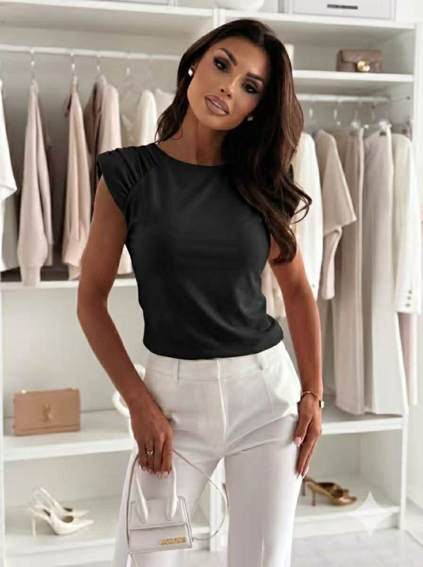 Μπλούζα Pocket Μαύρη