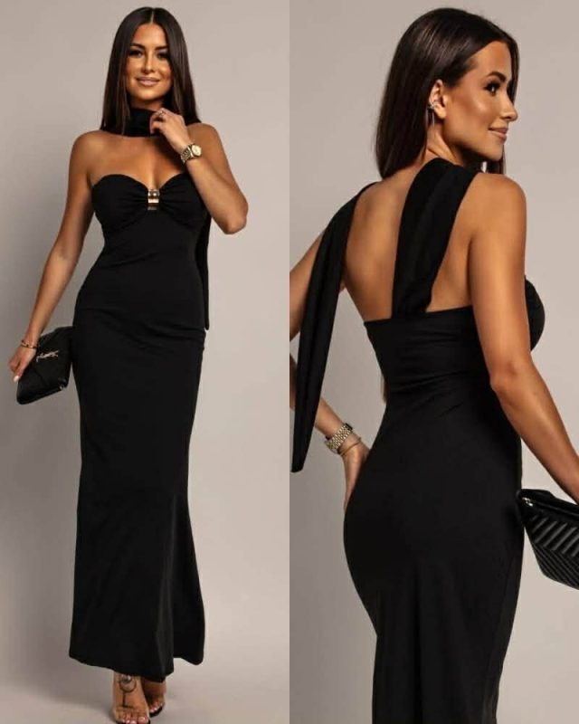 Φόρεμα Calumet Μαύρο