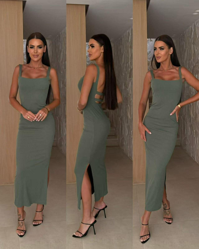 Φόρεμα Hype Χακί