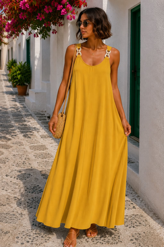 Φόρεμα Tasia Dark Yellow