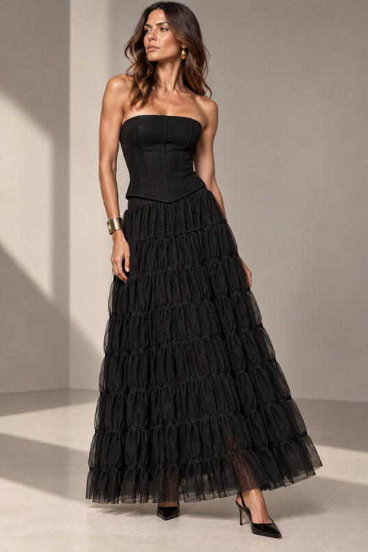 Tutu Skirt Μαύρη