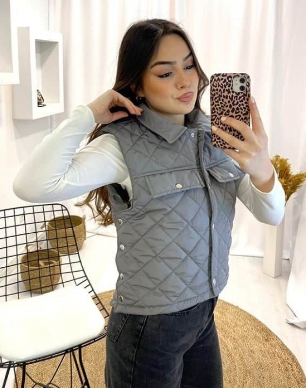 Αμάνικο Καπιτονέ Lela Γκρί